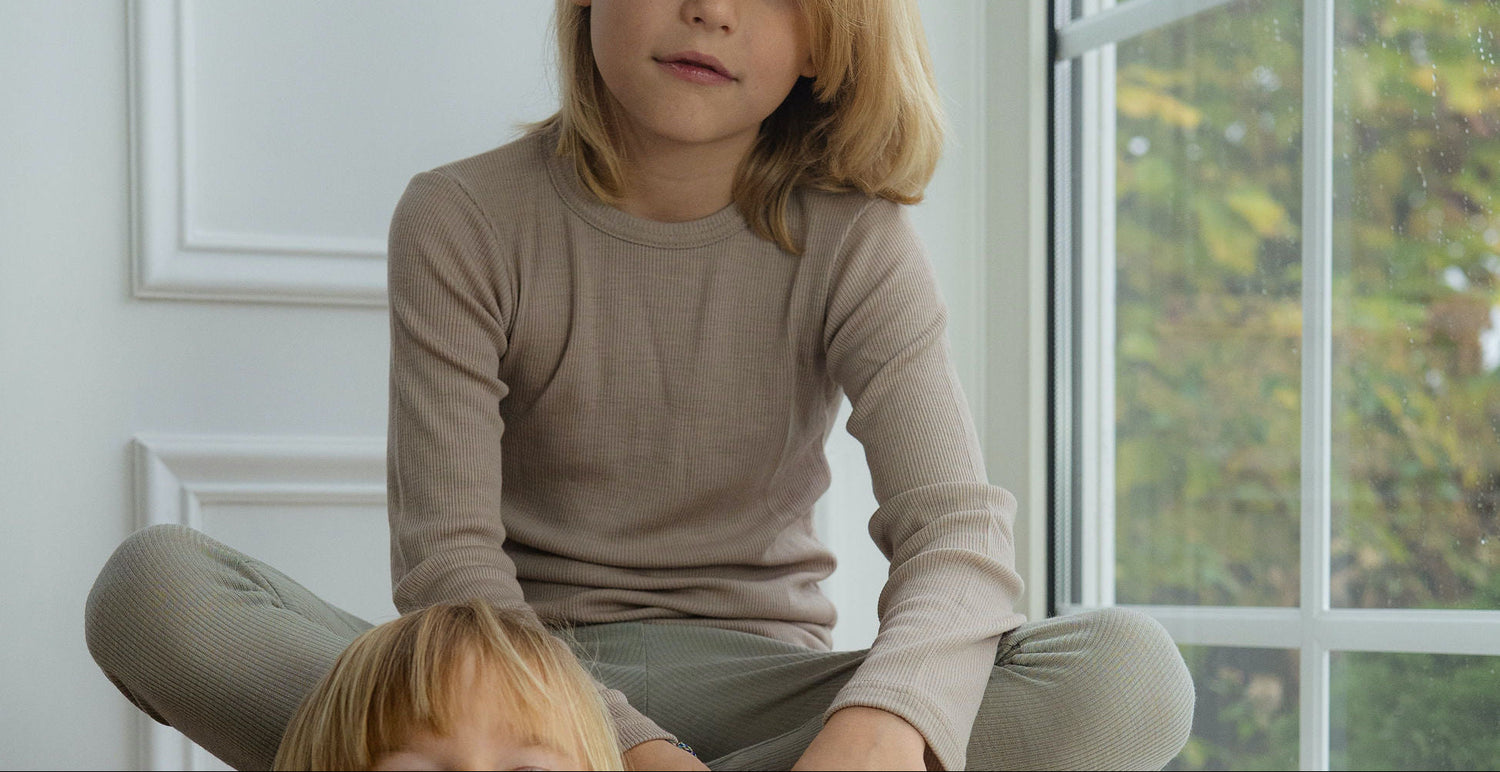 Langarmshirt aus Merinowolle