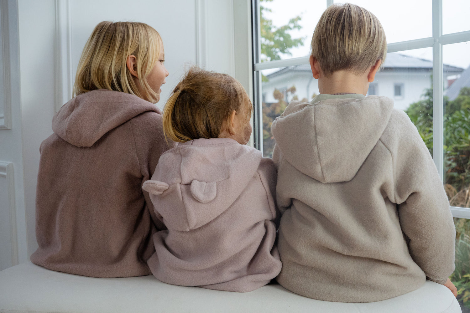 Jacke aus Merinowollfleece