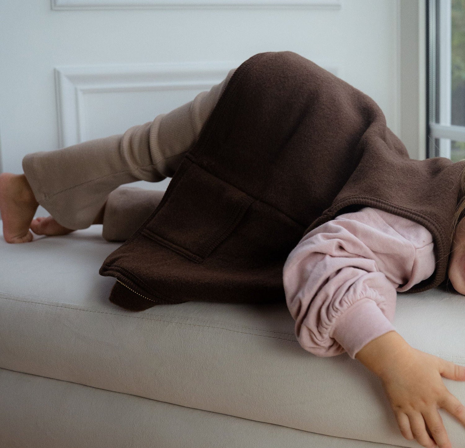 Weste aus Merinowollfleece