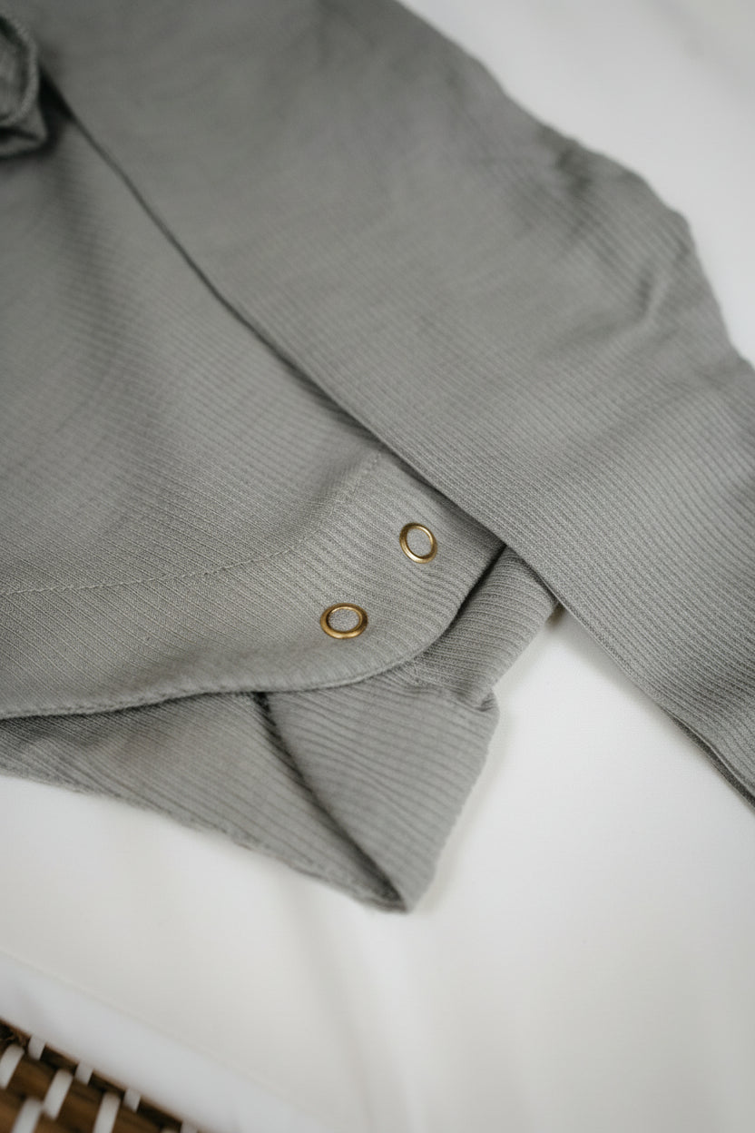 Langarmbody aus Merinowolle