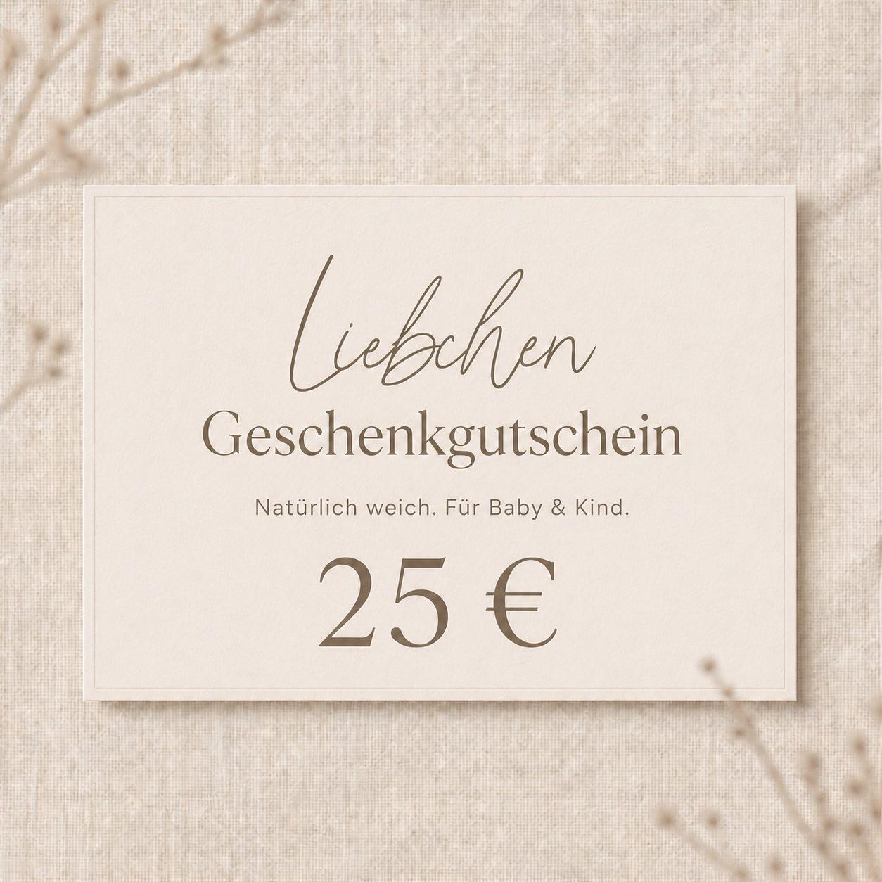 Liebchen Geschenkgutschein