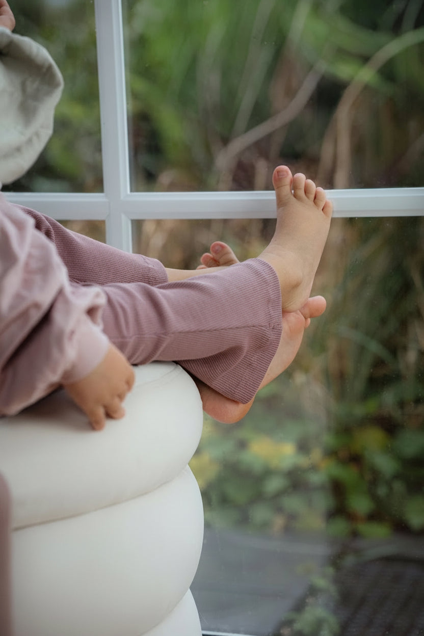 Organic Cotton Flare Leggings