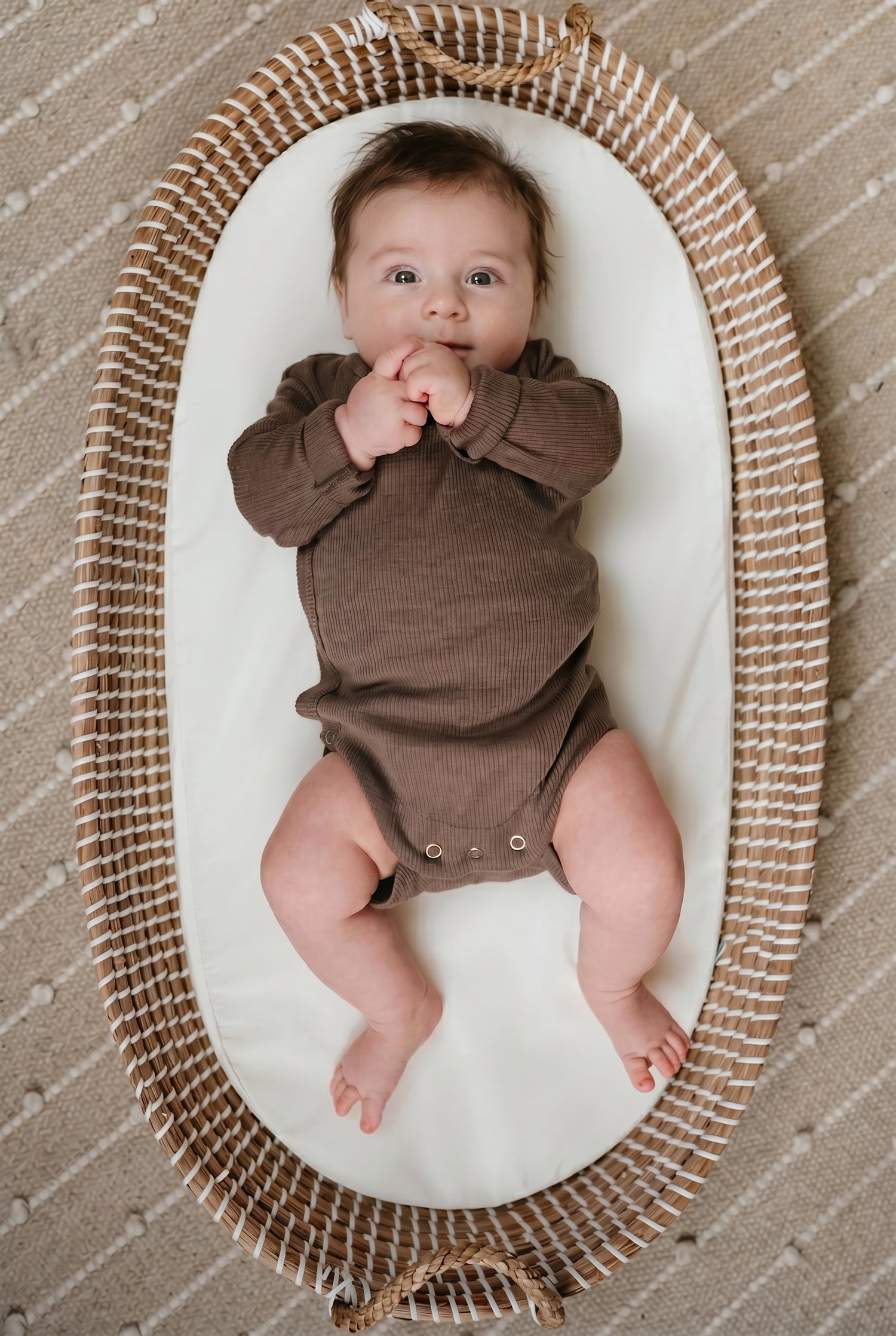 Merino wool wrap bodysuit