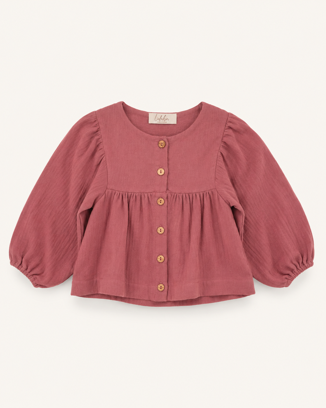 Wendebluse aus Bio-Baumwolle