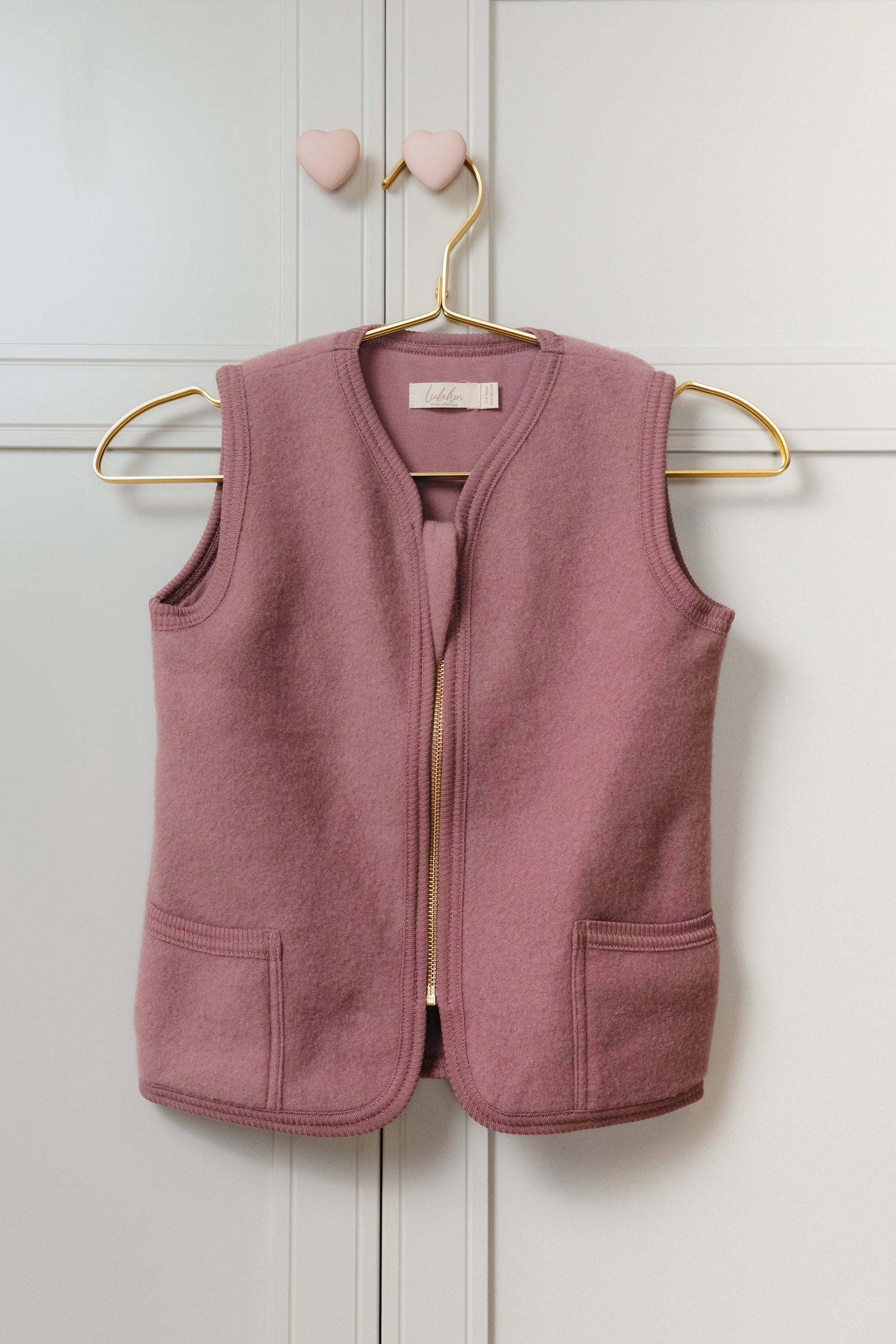 Weste aus Merinowollfleece