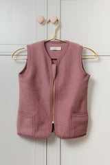 Weste aus Merinowollfleece