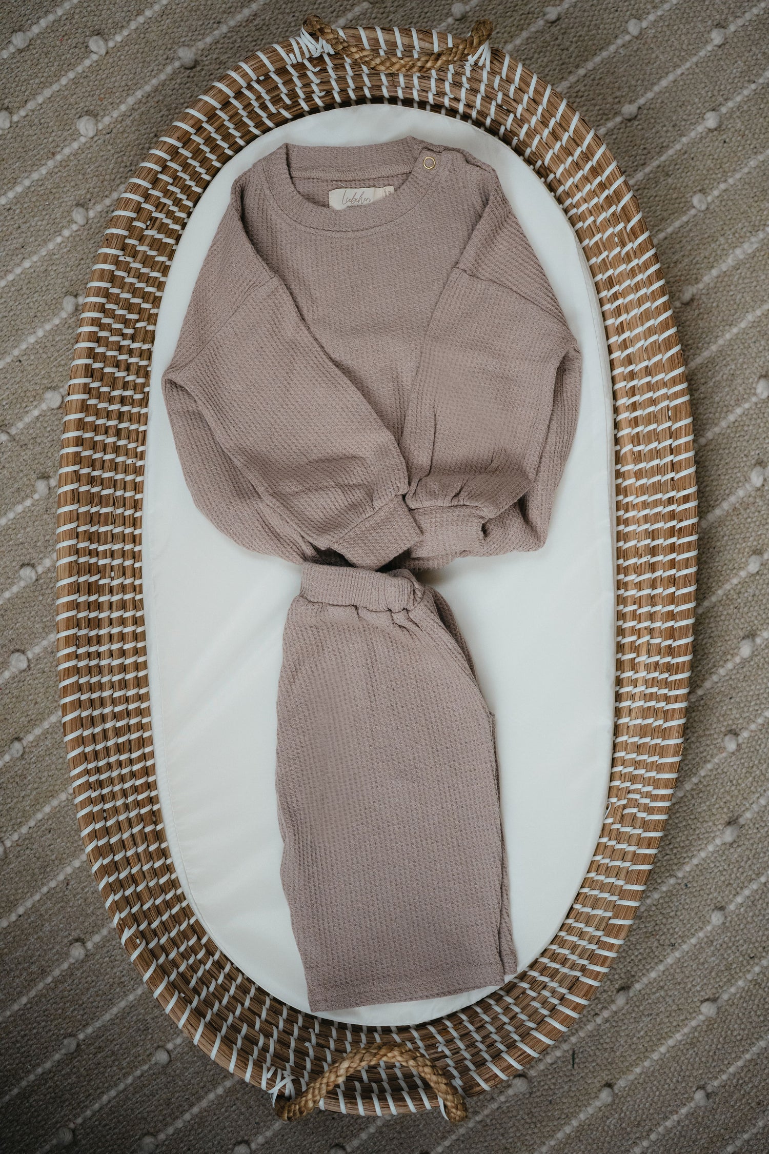 Balloon Shirt in Waffelstruktur