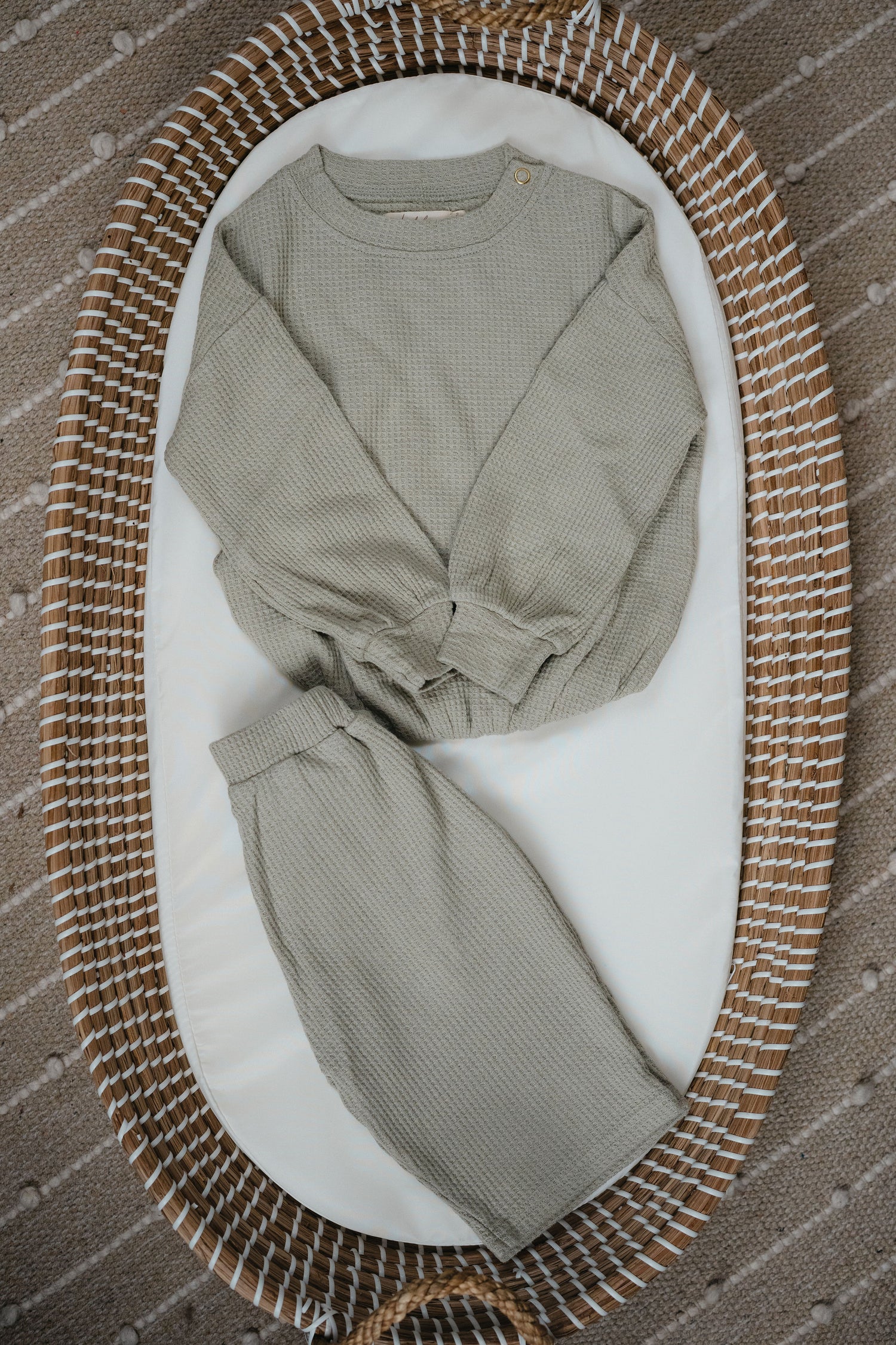 Balloon Shirt in Waffelstruktur