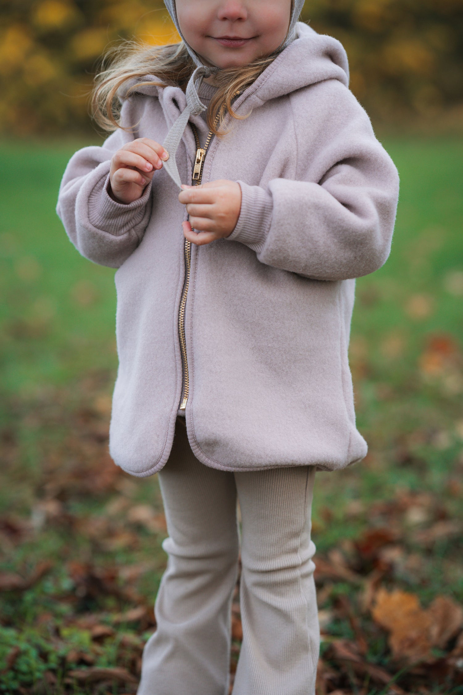 Jacke aus Merinowollfleece