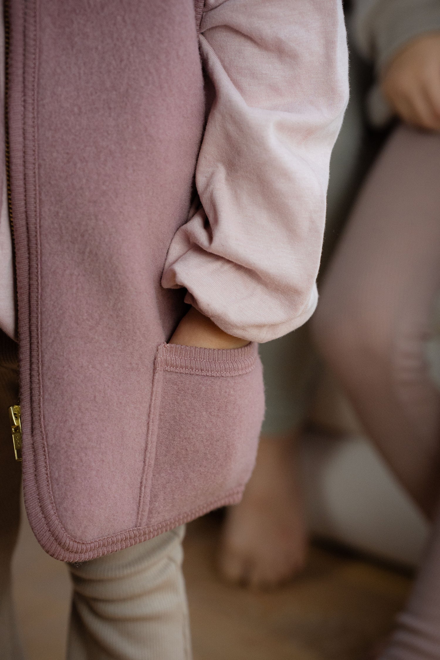 Weste aus Merinowollfleece