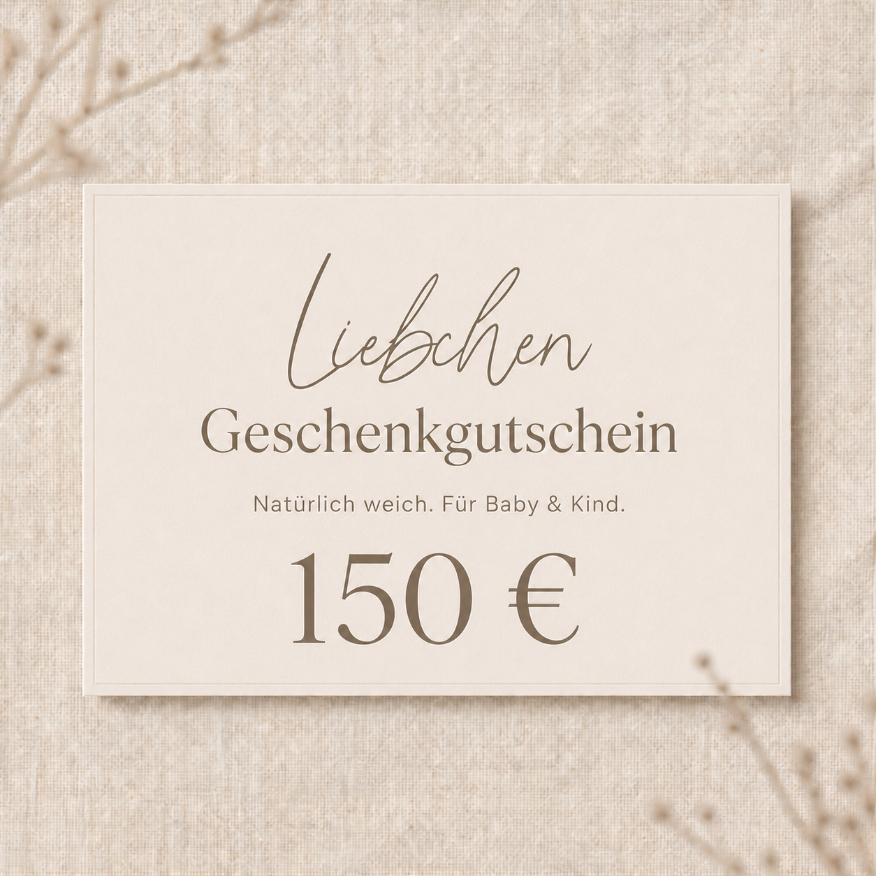 Liebchen Geschenkgutschein