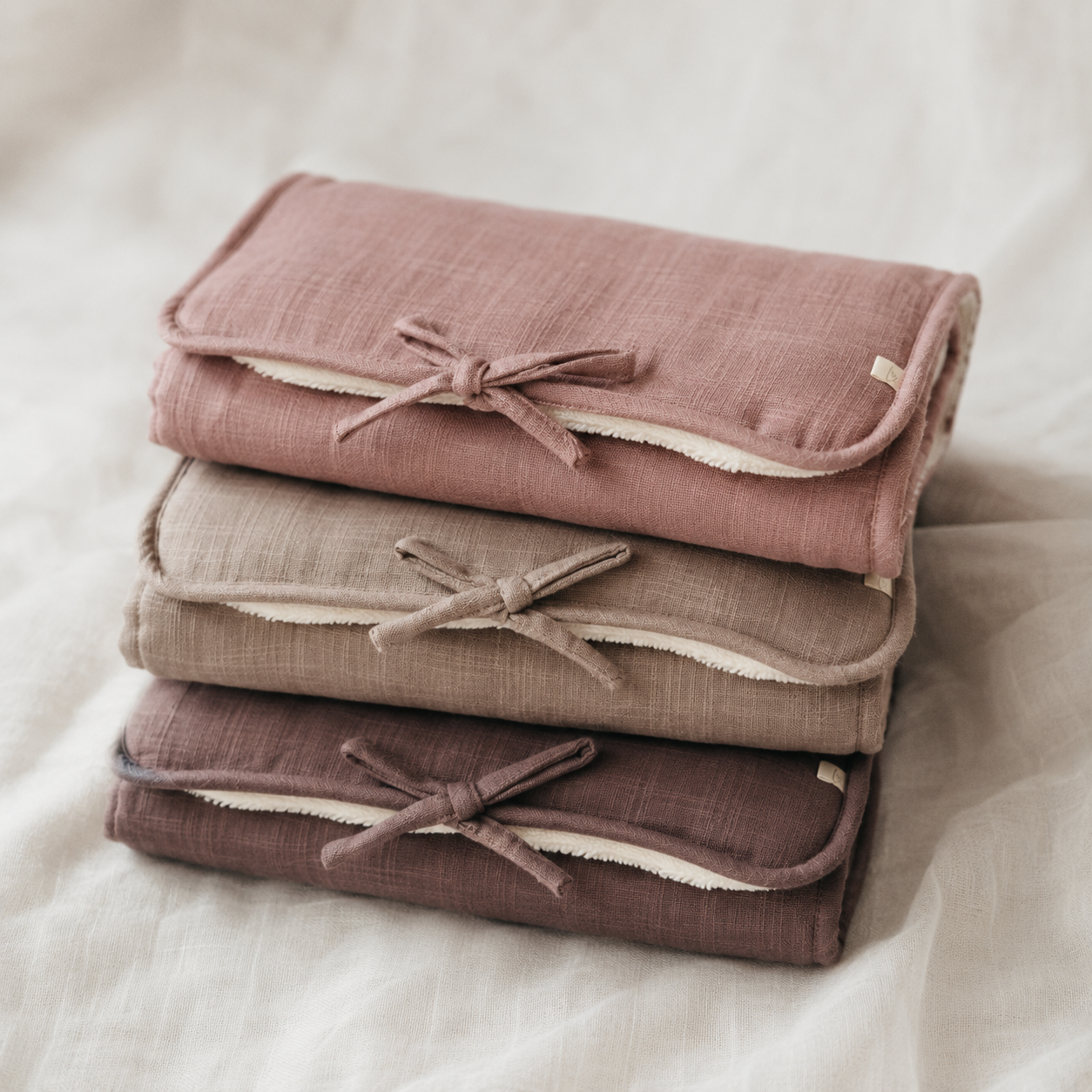 Organic cotton changing mat